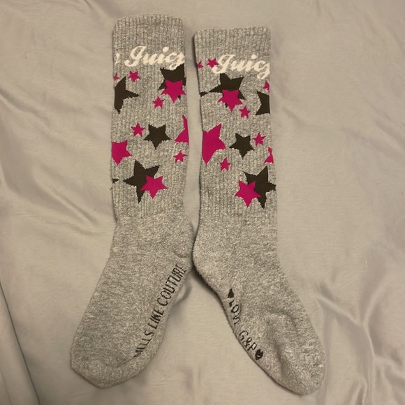 Authentic Y2k Vintage Juicy Couture thick calf socks - Picture 2 of 4